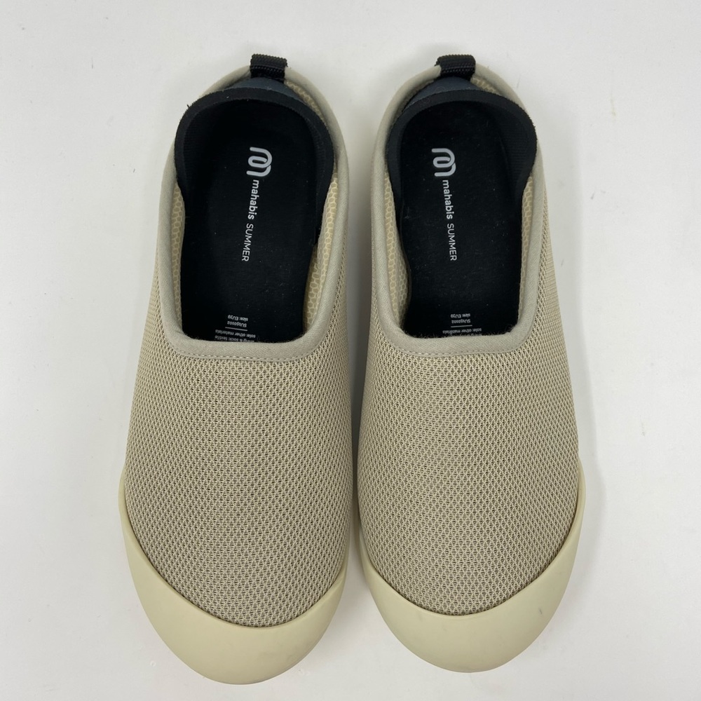 Mahabis Summer Slippers in cream